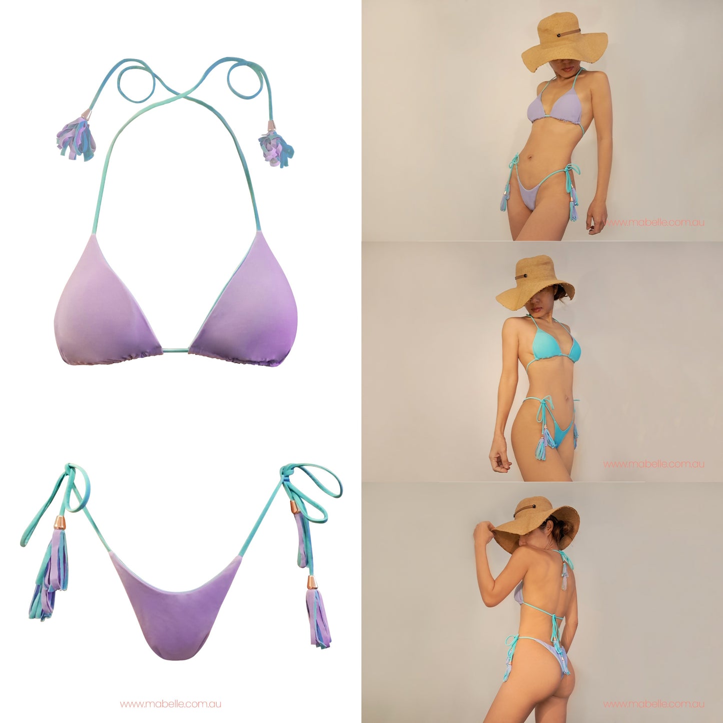 Reversable Bazilian cut Set top & bottom $ 69