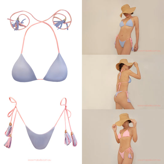 Reversible Brazilian cut Set top & bottom